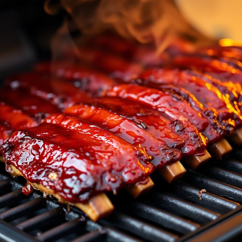 Bourbon-Glazed Baby Back Ribs